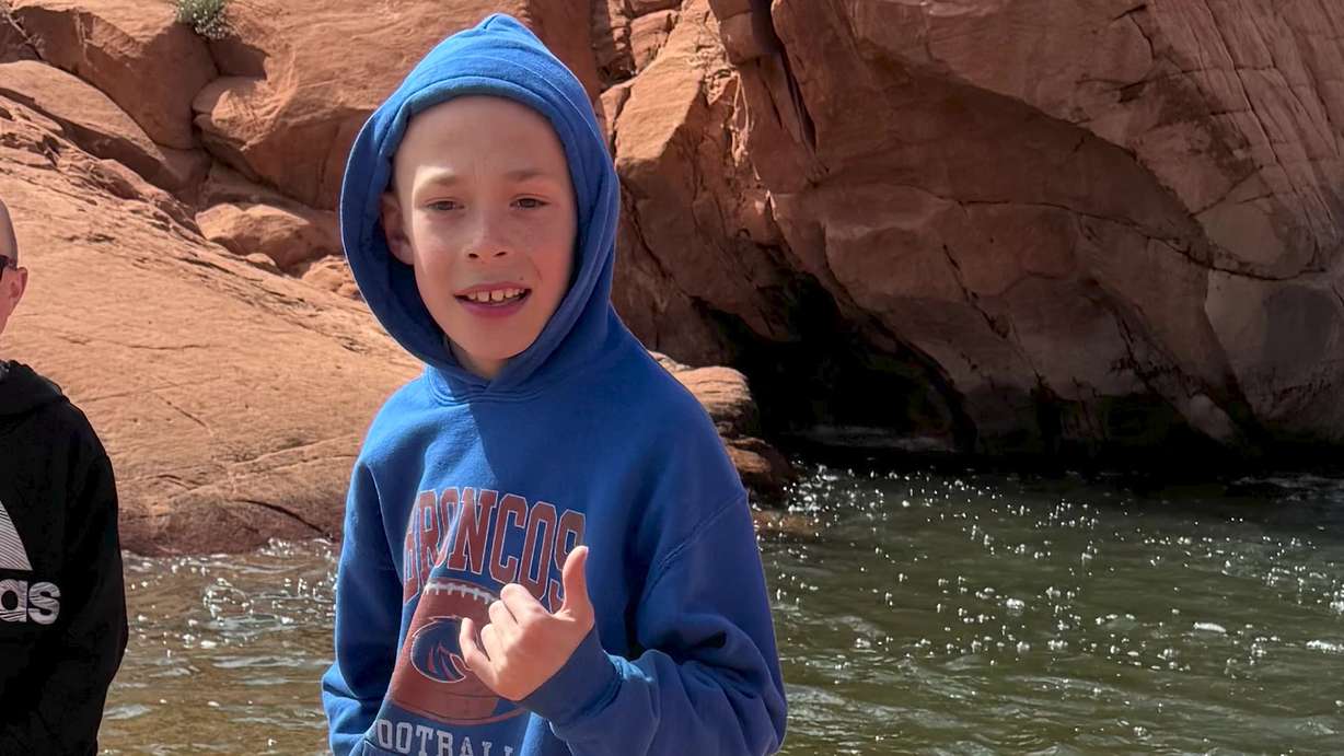 A 9-year-old boy, Trayden, was hit by a car while riding his bike in Huntsville on Wednesday. The community is now hoping for his recovery.