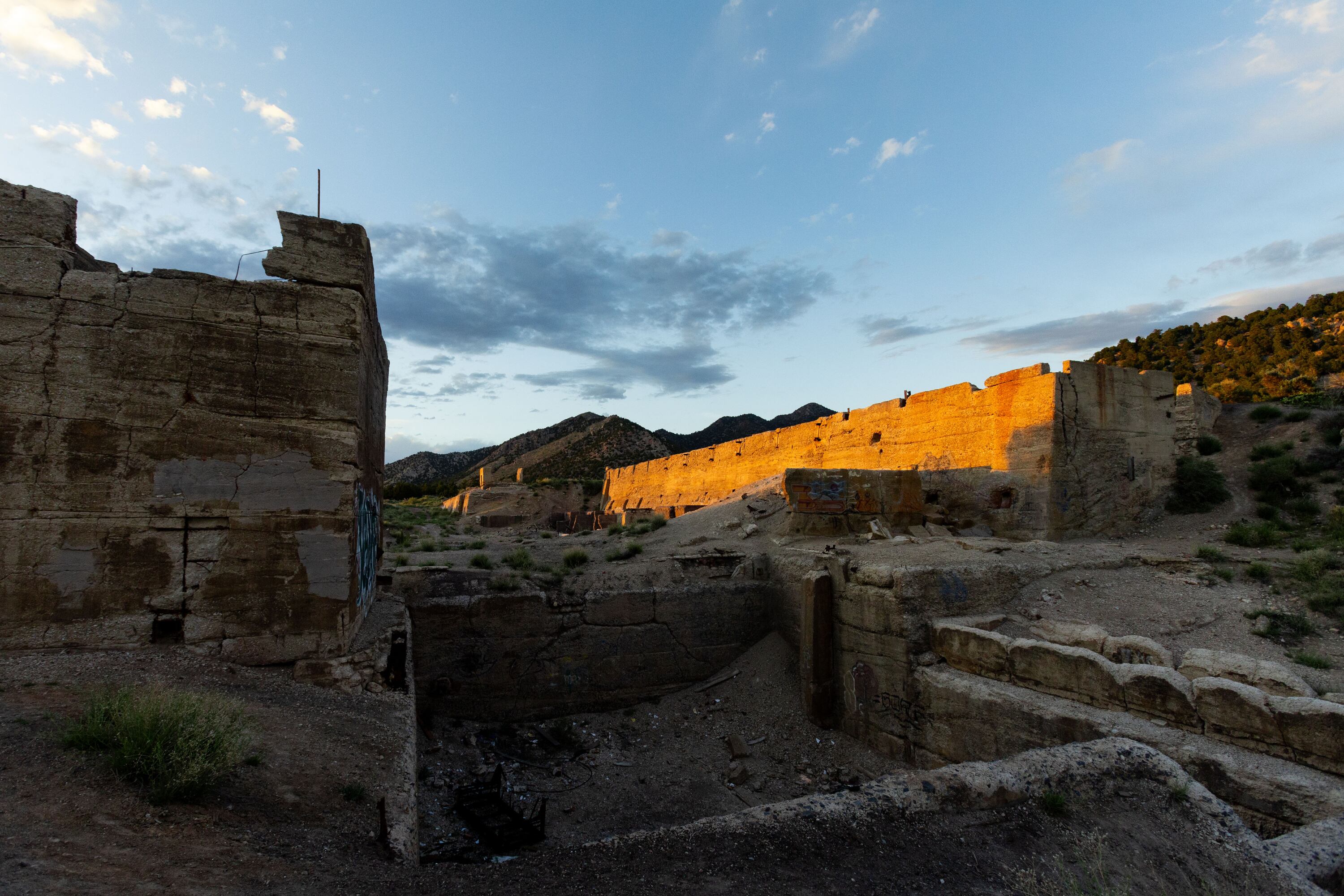 The ruins in Silver City, Juab County, are pictured on May 28. Utah’s ghost towns were once bustling hubs of agriculture, mining and more.