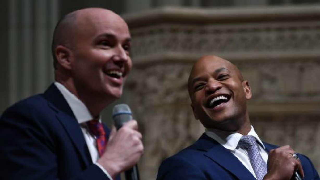 Utah Republican Gov. Spencer Cox and Maryland Democratic Gov. Wes Moore dig into Cox’s initiative as Wheatley Institute joined Wesley Theological Seminary and Deseret Magazine in a forum on "Disagreeing Better" in Washington, D.C., Feb. 21. Cox and Moore spoke about the Disagree Better initiative on "Good Morning America" on Tuesday.
