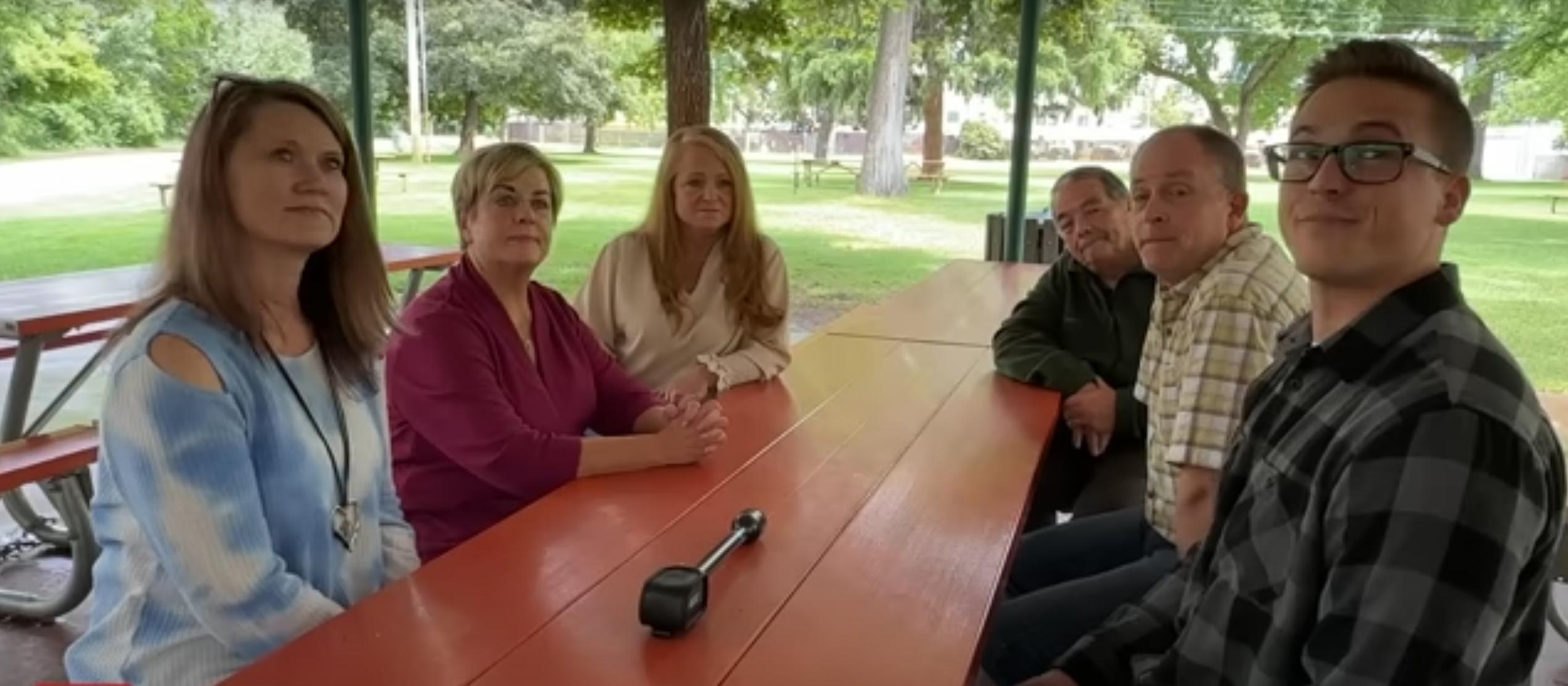 Jurors in the Chad Daybell triple murder trial describe their experiences. From left, Lori, Tracie, Daynna, Roy, Steve and Nick.