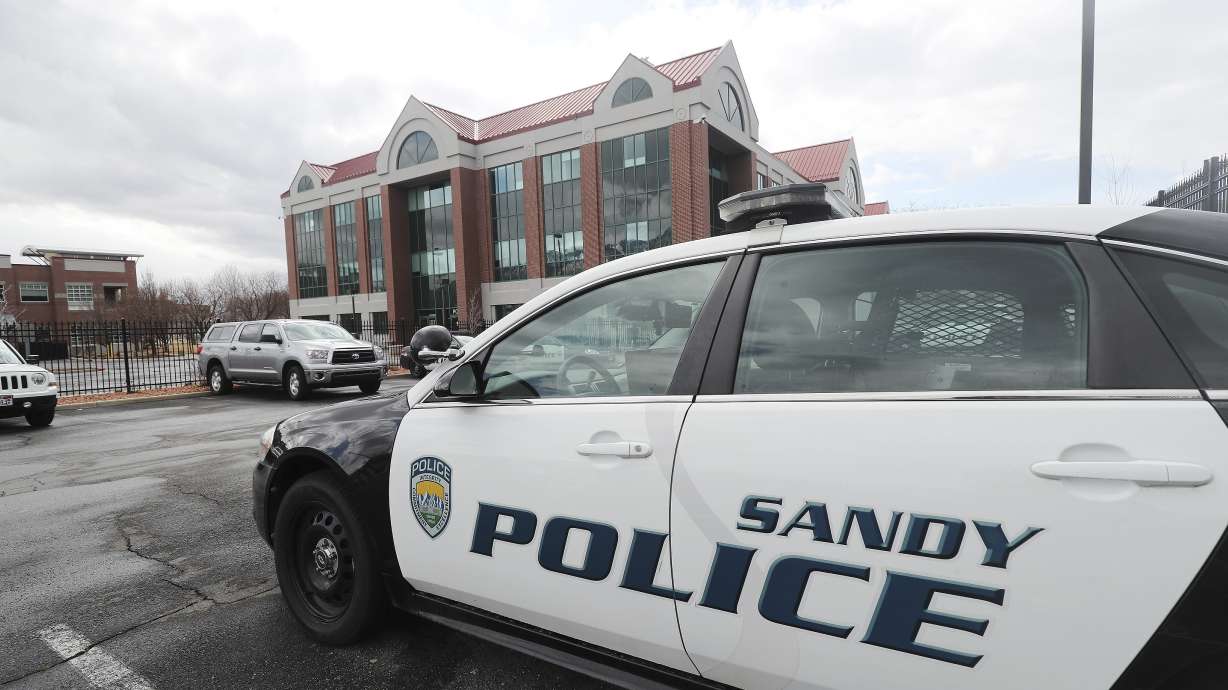 A man was struck by a car and critically injured Monday night in Sandy.