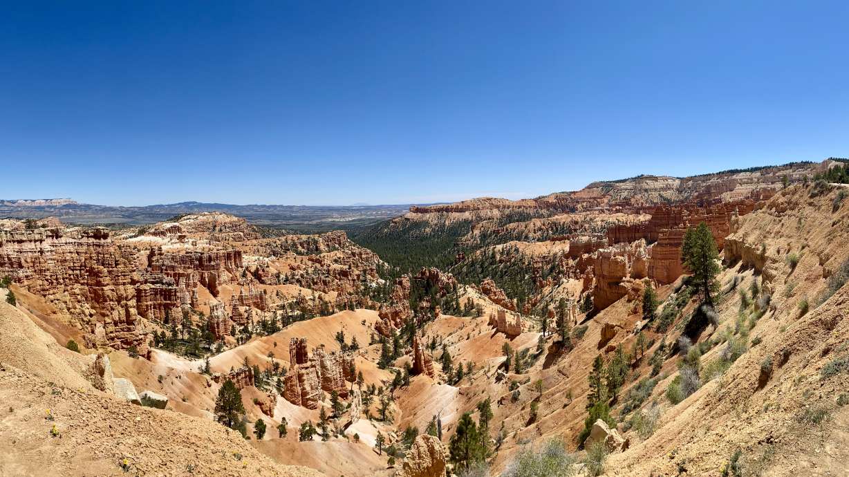 A total of 11 people in four different tourist groups were rescued from massive flooding at Bryce Canyon on Monday.