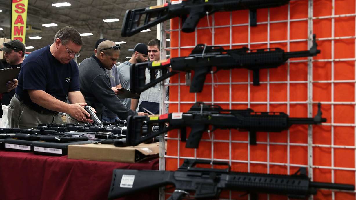 A federal judge has temporarily blocked the Biden administration from enforcing a federal rule in four states that requires people who sell firearms online and at gun shows to conduct background checks on their potential customers.