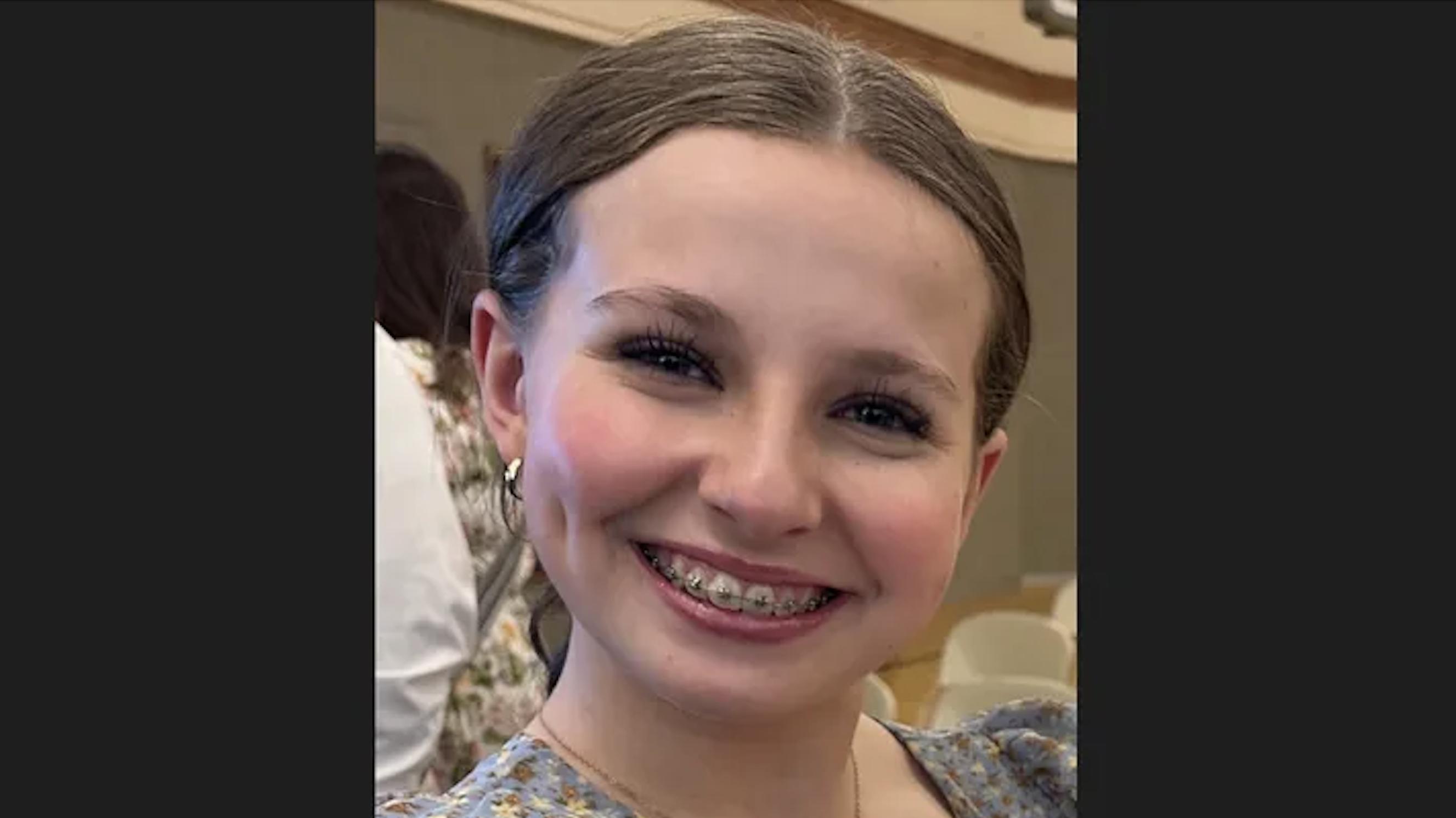 The Teasdale family announced that their daughter Reagan, who was hit by a car last month in Spanish Fork, has died.