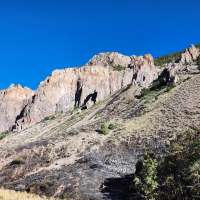 Clear Creek Fire 50% contained; crews say fire started by vehicle on I-70