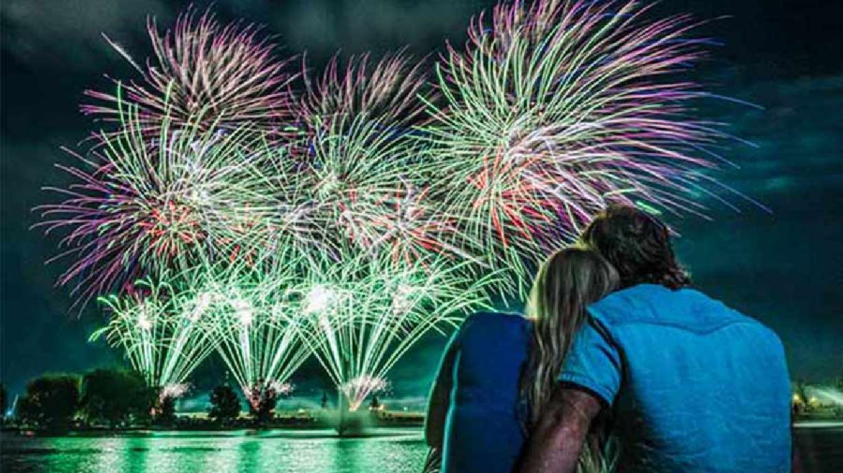 The largest fireworks show west of the Mississippi River is returning this year for the Melaleuca Freedom Celebration in Idaho, and organizers says it will “be bigger and better than any other fireworks show in the American West.”