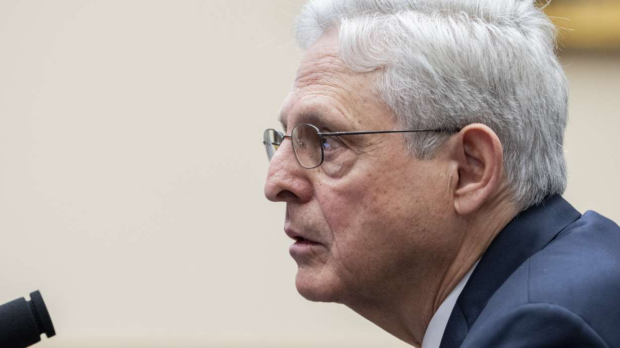 Attorney General Merrick Garland answers questions June 4 on Capitol Hill in Washington. The Justice Department says Garland will not be prosecuted for contempt of Congress.