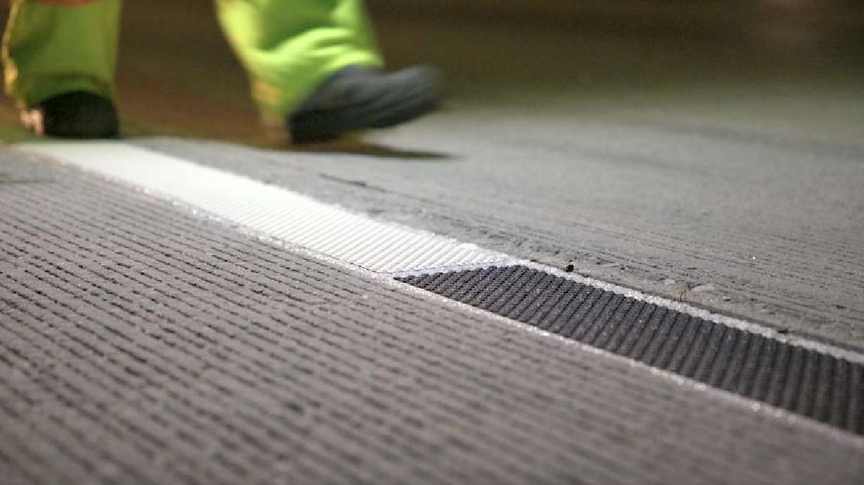 A new Tiger Tail strip along a Utah highway in this undated photo.