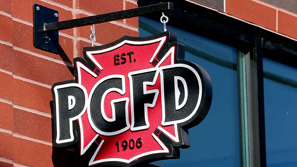 A man fell 12 feet into a basement while working at a construction site in Pleasant Grove Friday, prompting a special response team to extract him.