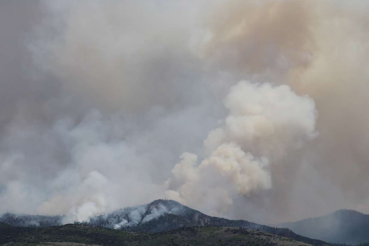 The Little Twist wildfire grew to 1,000 acres on Saturday, June 15, 2024, according to a news release from the Central Utah Fire Interagency.