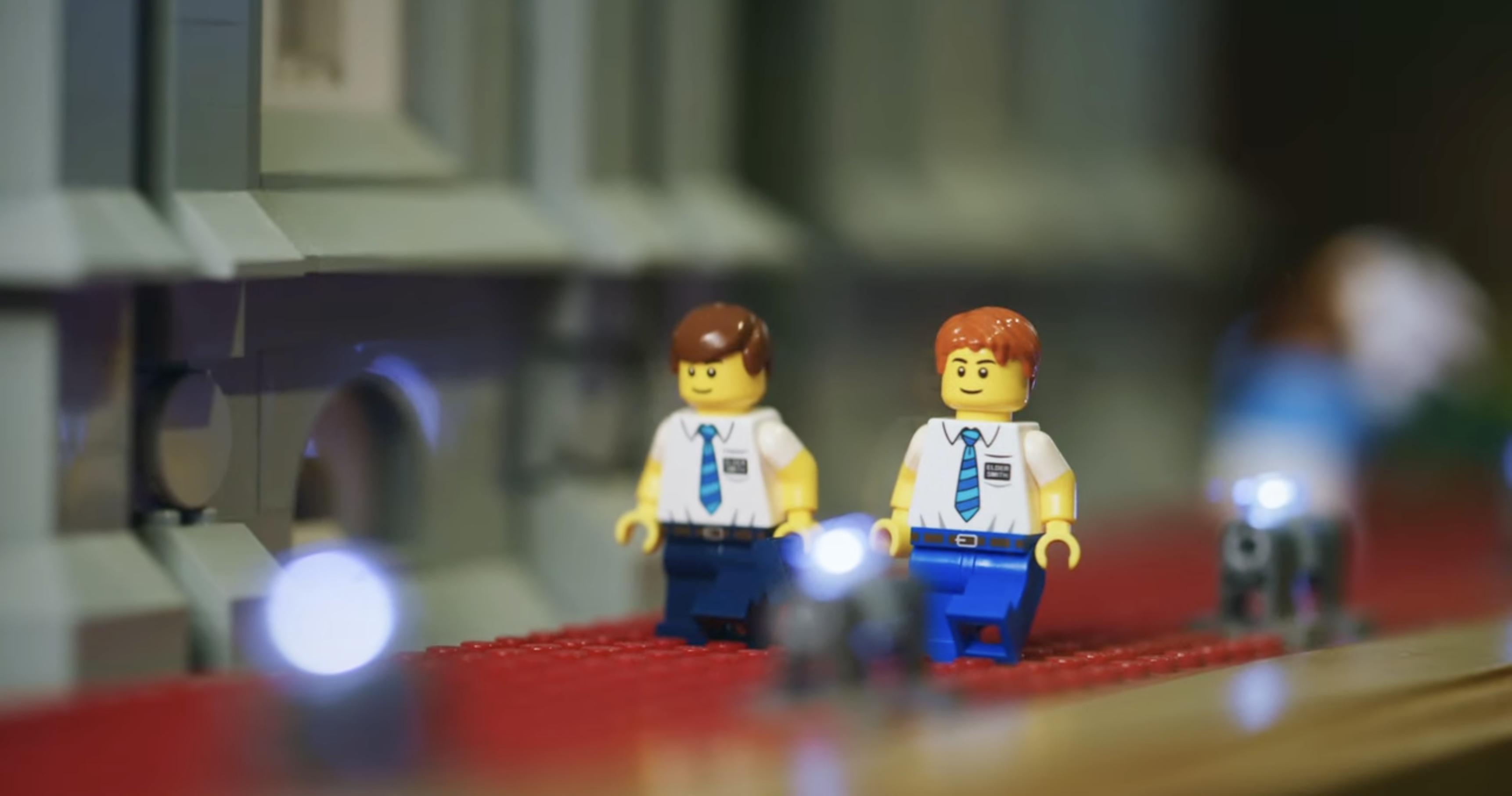 A Lego exhibit at BYU includes multiple buildings familiar to Utahns.