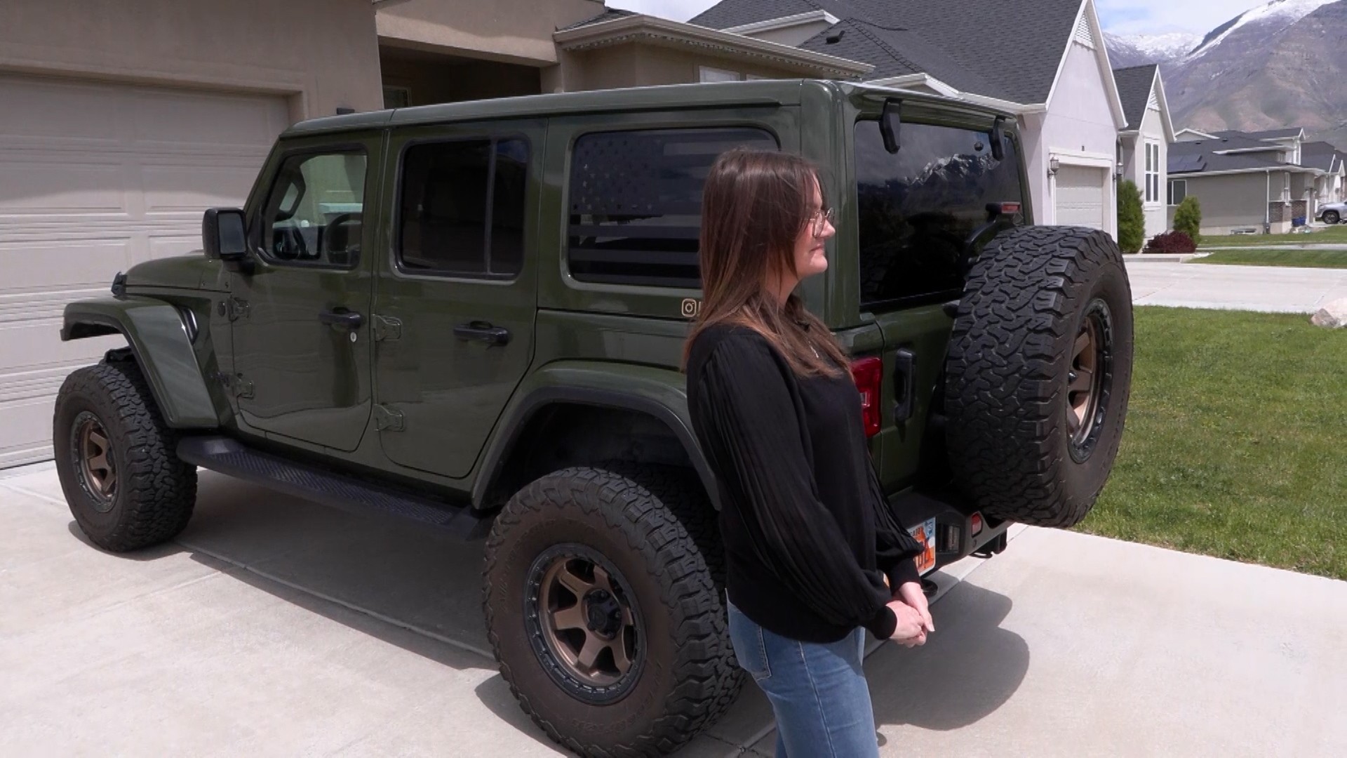 Quick Quack is adamant its machinery is not responsible but the Jeep’s driver, Becky Lutz, tells KSL’s Matt Gephardt that she did nothing that would have caused her Jeep to go off track.