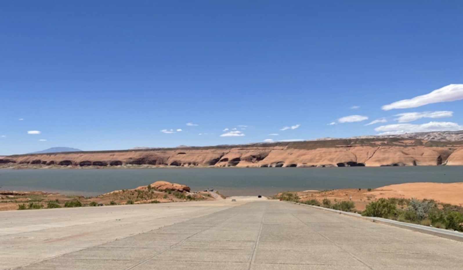 Bullfrog Main Ramp at Lake Powell. The ramp is now open, Glen Canyon National Recreation Area officials said on Tuesday.