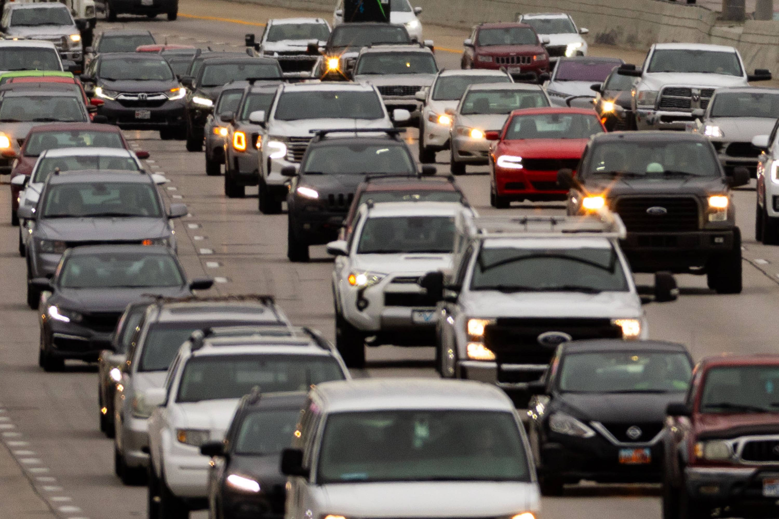 Southbound traffic is pictured on Memorial Day weekend on I-15 in Salt Lake City on May 24. Travel volumes are expected to easily surpass 2023 levels for the upcoming Fourth of July holiday, with AAA projecting nearly 71 million U.S. travelers will venture 50 miles or more from their homes.