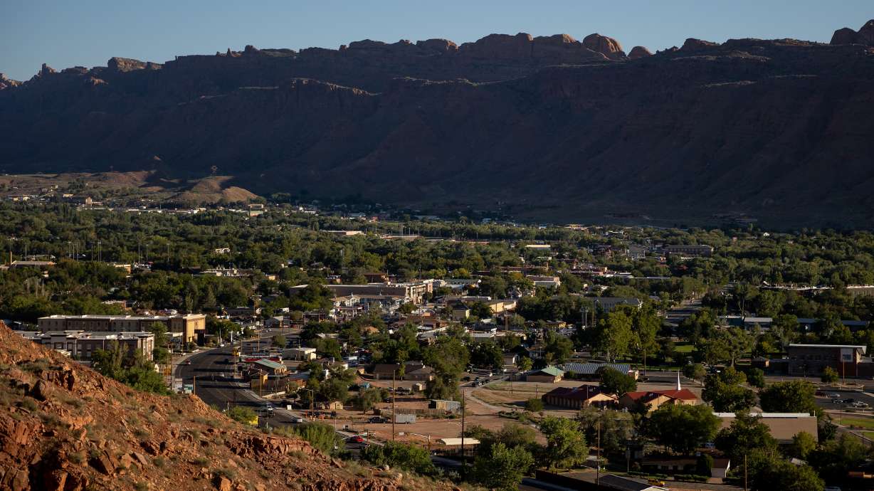 Moab is pictured on Sept. 17, 2021. The Grand County human resources director has resigned her position amid allegations that she retaliated against an employee who complained about harassment.