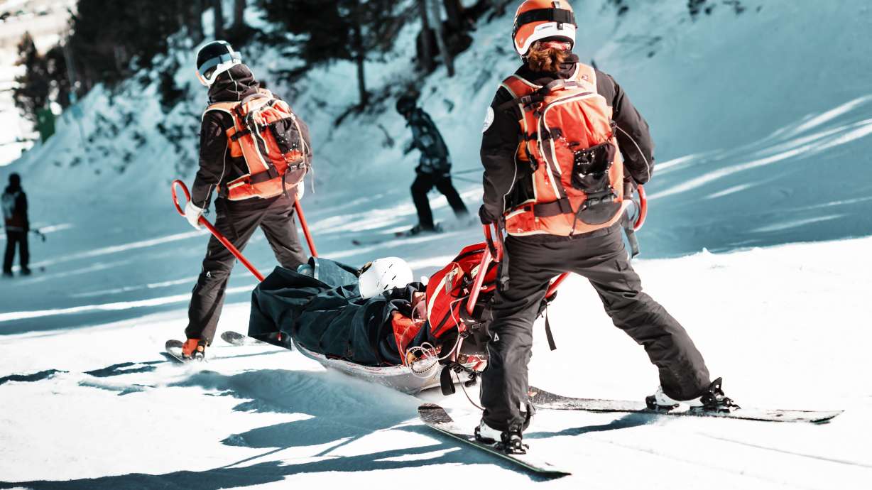Utah sales rep injured at work while skiing