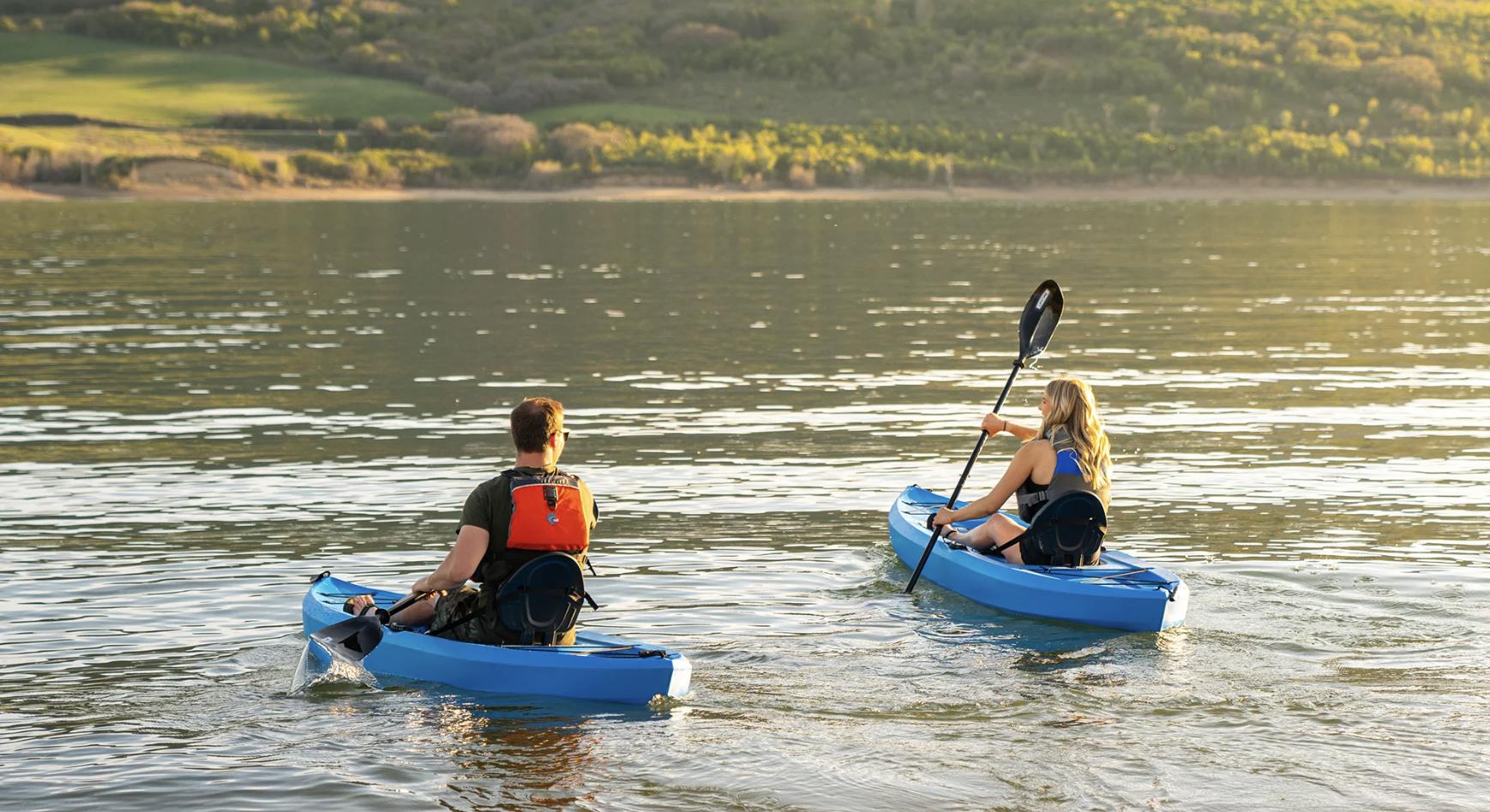 Utah reservoir are nearly 100% full. Here are some of the best places to kayak