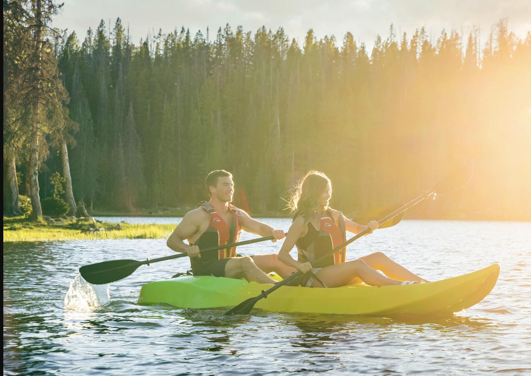 Utah reservoir are nearly 100% full. Here are some of the best places to kayak