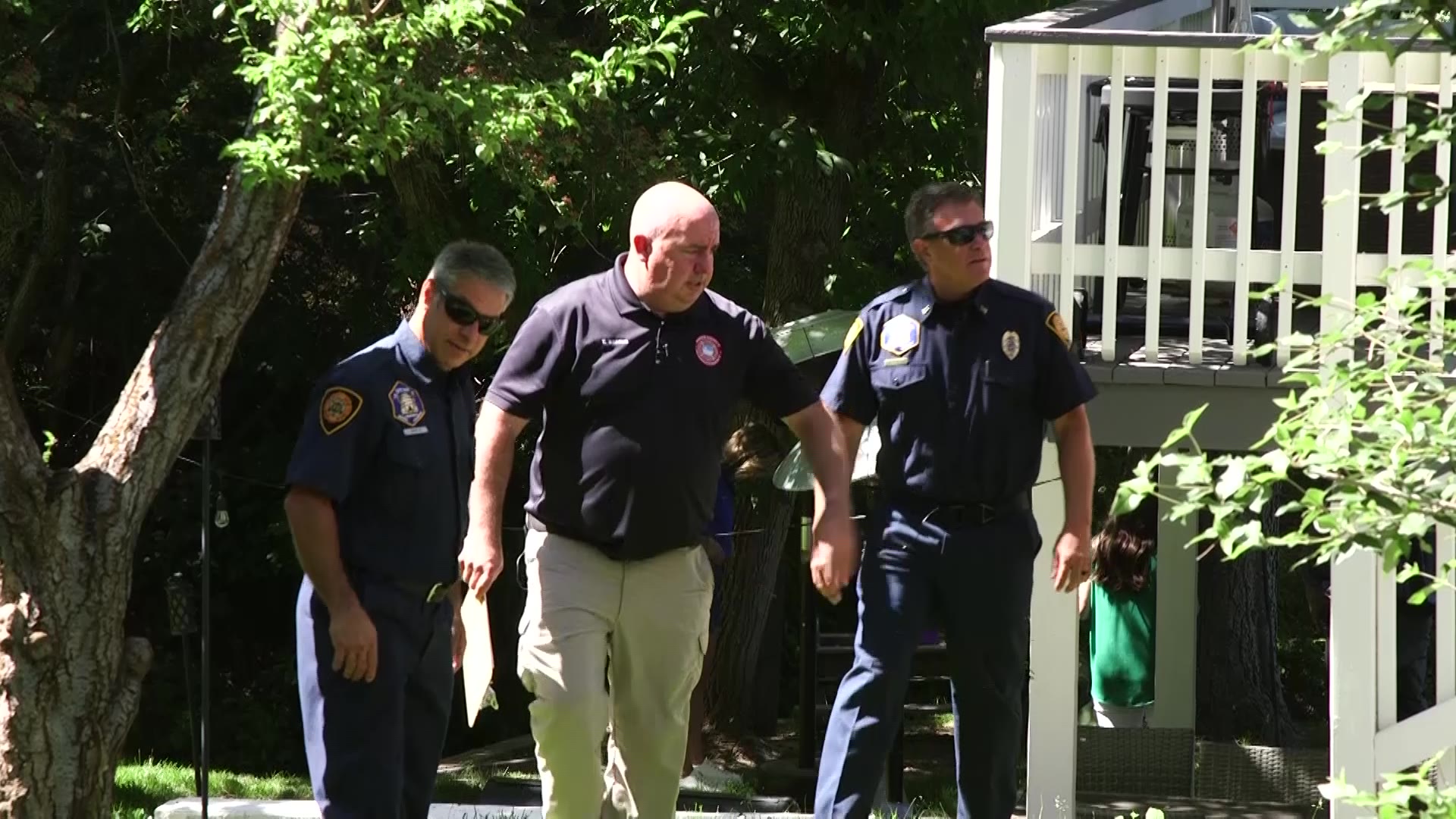 Salt Lake City Fire crews inspect a home for possible wildfire danger May 11.