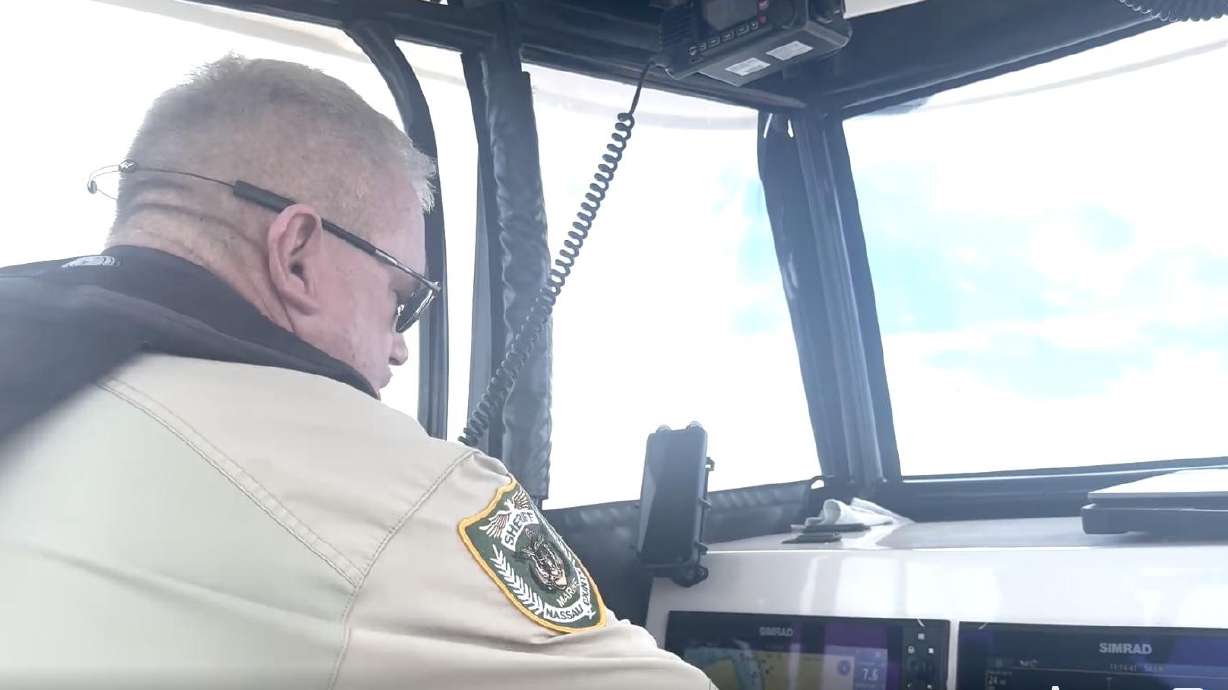 Nassau County Sheriff deputy responds to reports of a shark bite on the Florida coast.