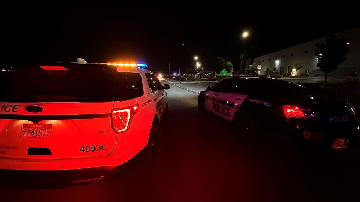 Salt Lake City police responded to 5650 W. 700 South to assist the Utah Highway Patrol early Saturday. During the search and arrest of a suspect, a Salt Lake City Police officer fired at least one shot.