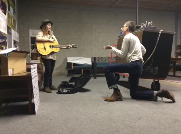 Sammy Brue was mentored by Justin Townes Earle as a folk musician.