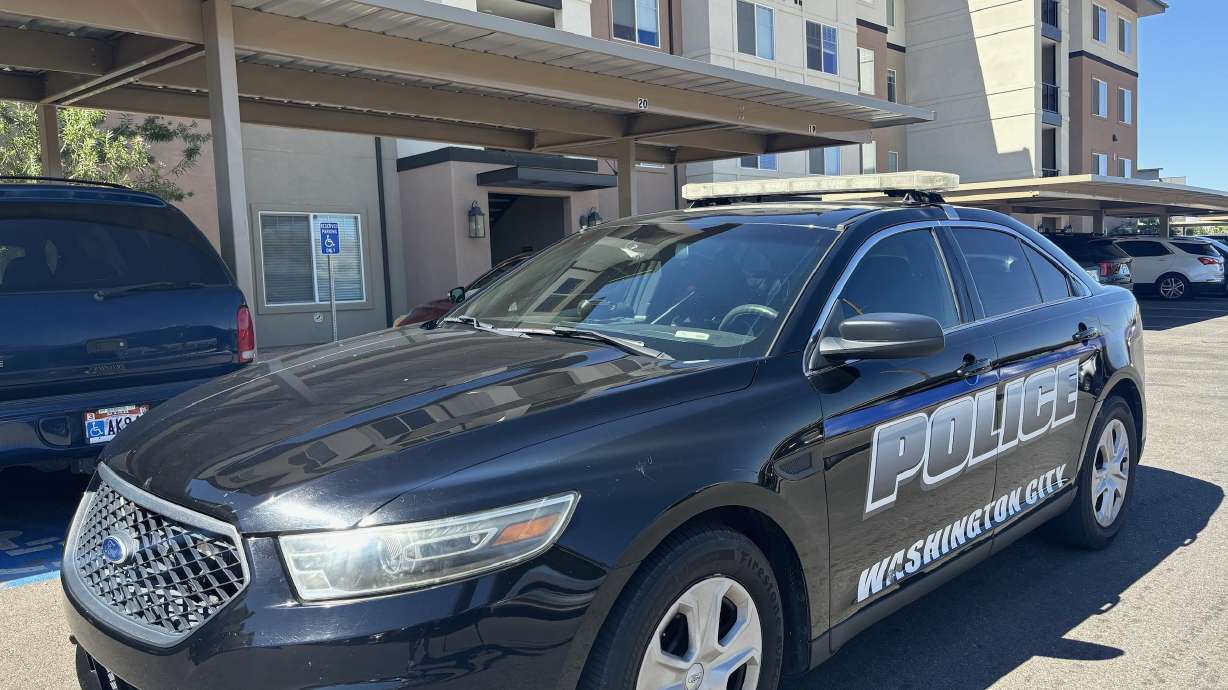 Washington police received reports of shots fired at an apartment complex near 20 N. Red Trail on Sunday.