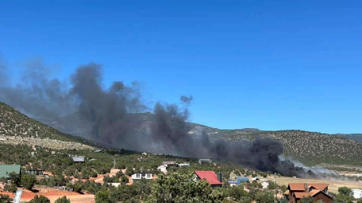 Utah Fire Info reported the start of a new wildfire Sunday in southern Utah.