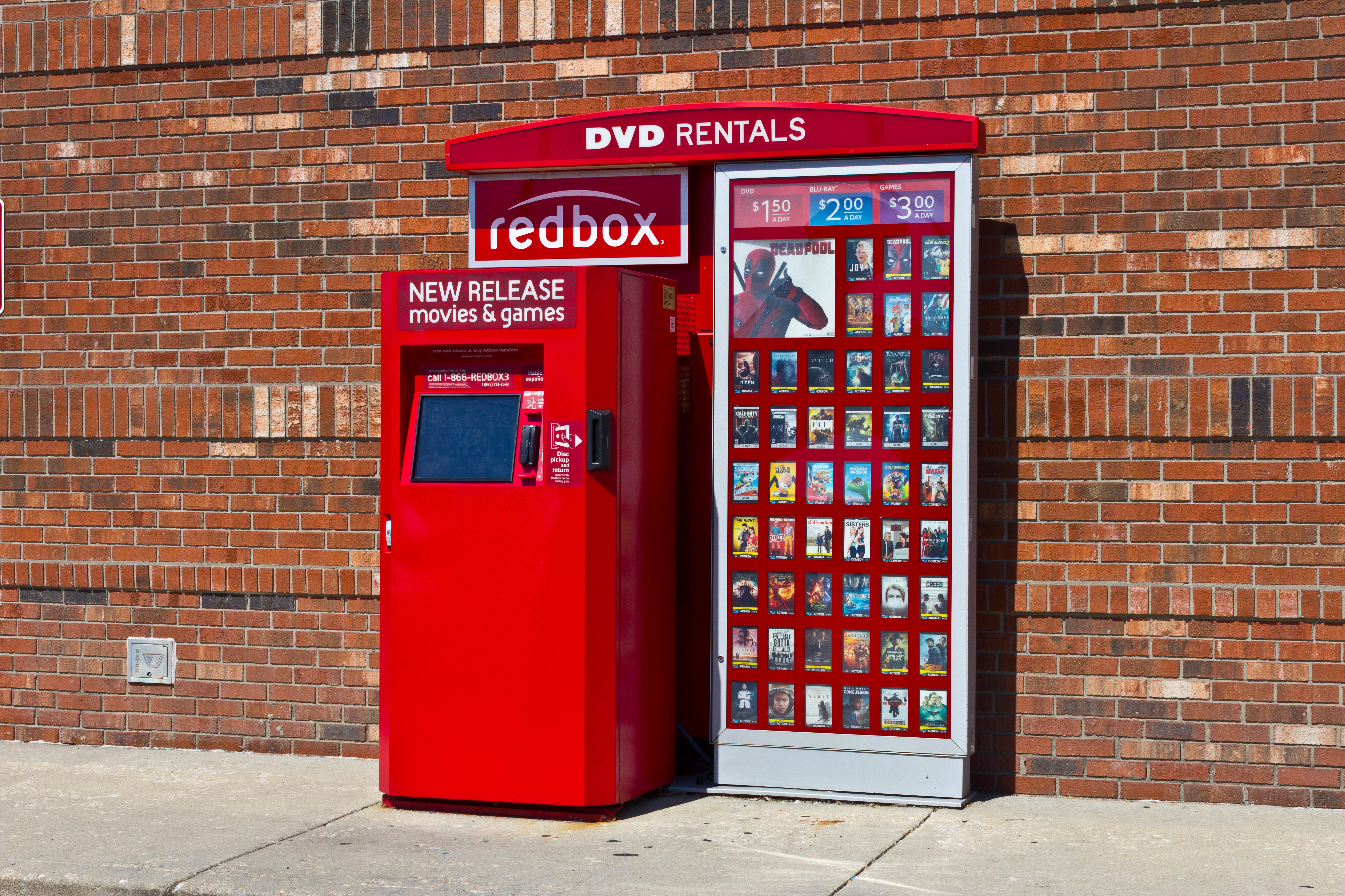 The parent company of Redbox has filed for bankruptcy.