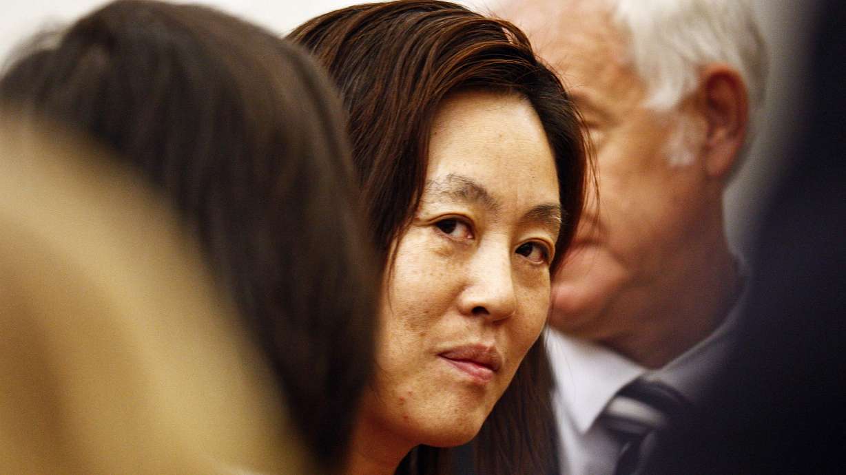 Sun Cha Warhola appears in 2nd District Court Oct. 18, 2010. Warhola pleaded guilty in the 2010 killing of her two children.