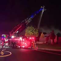 Pleasant Grove home destroyed in fire started by fireworks