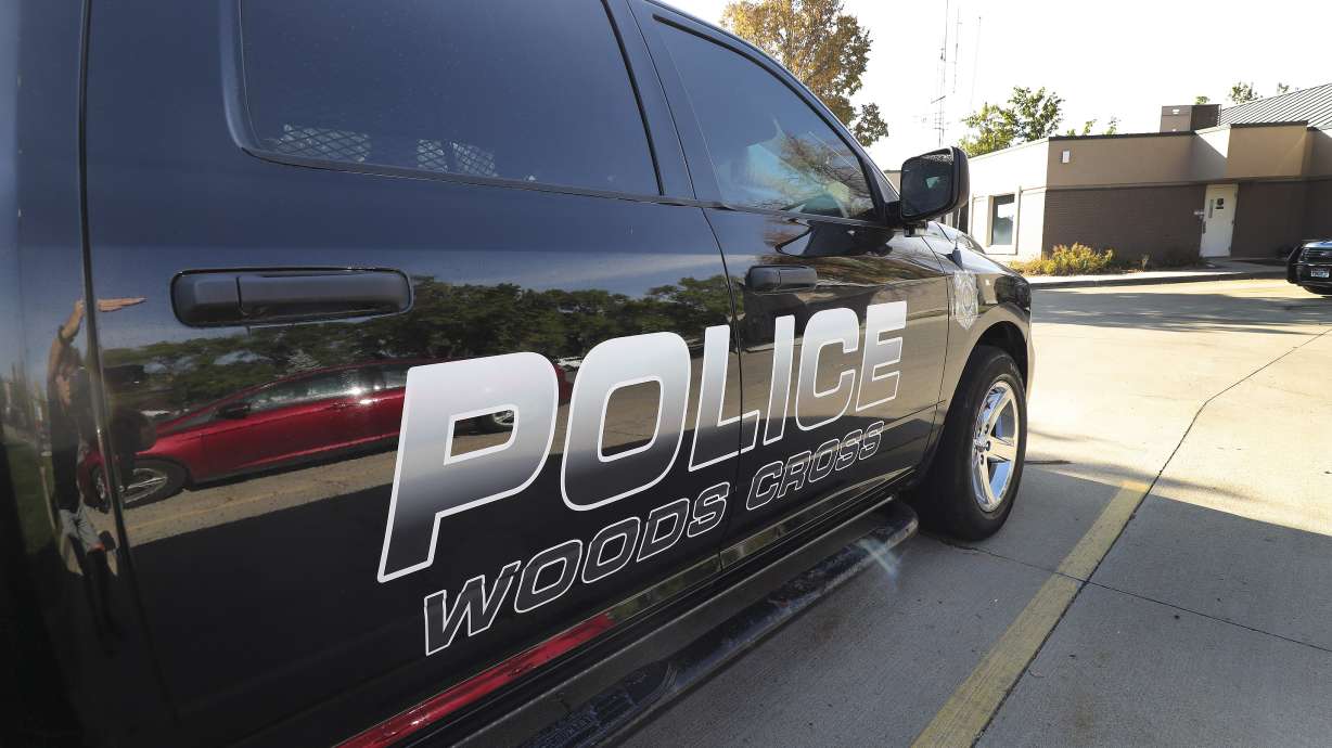 A Woods Cross man died Wednesday after police say he accidentally fell through the screen of his bedroom window, landing about 23 feet below.