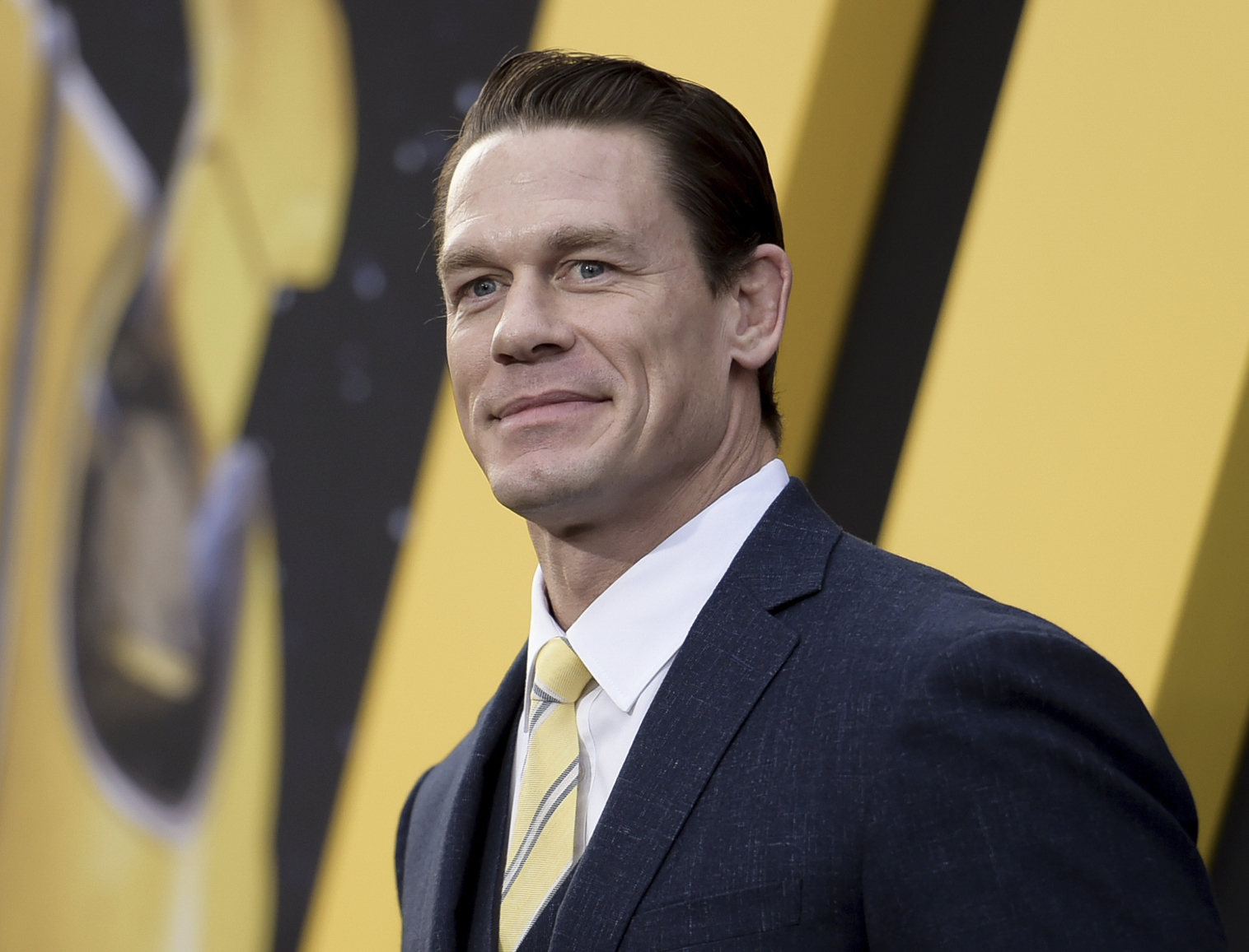 John Cena is pictured at the premiere of "Bumblebee," Dec. 9, 2018, in Los Angeles. Cena announced Saturday that he will retire from professional wresting next year after two decades in the ring. 