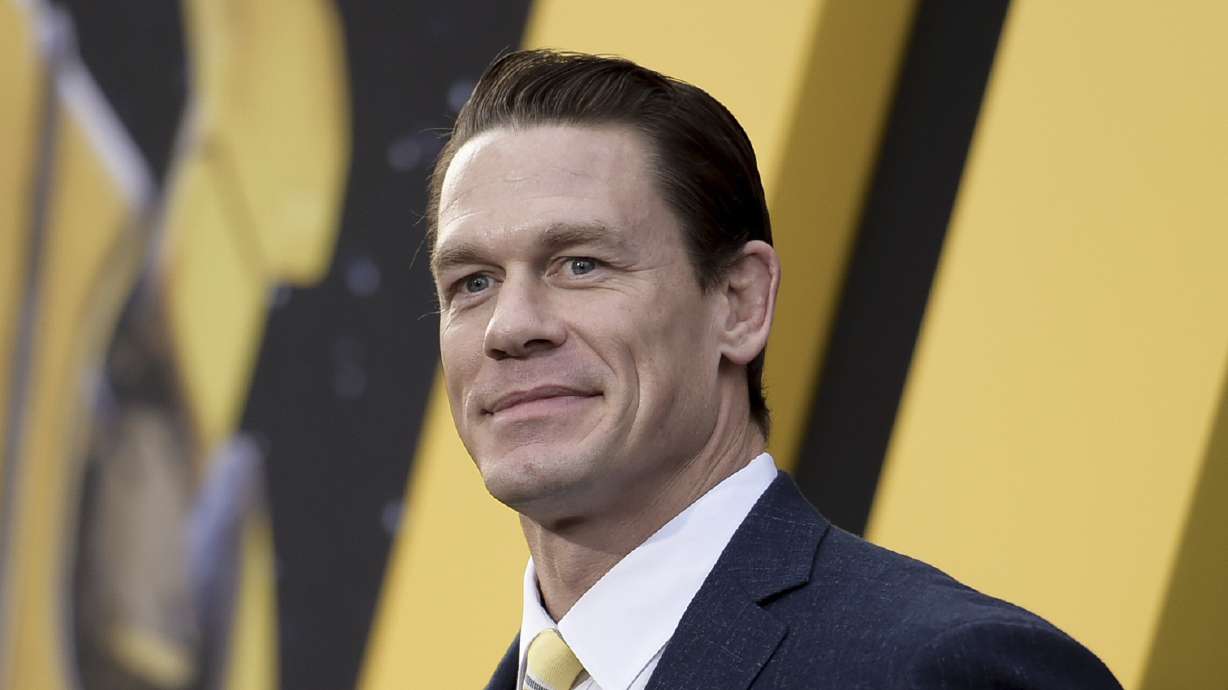 John Cena is pictured at the premiere of "Bumblebee," Dec. 9, 2018, in Los Angeles. Cena announced Saturday that he will retire from professional wresting next year after two decades in the ring.