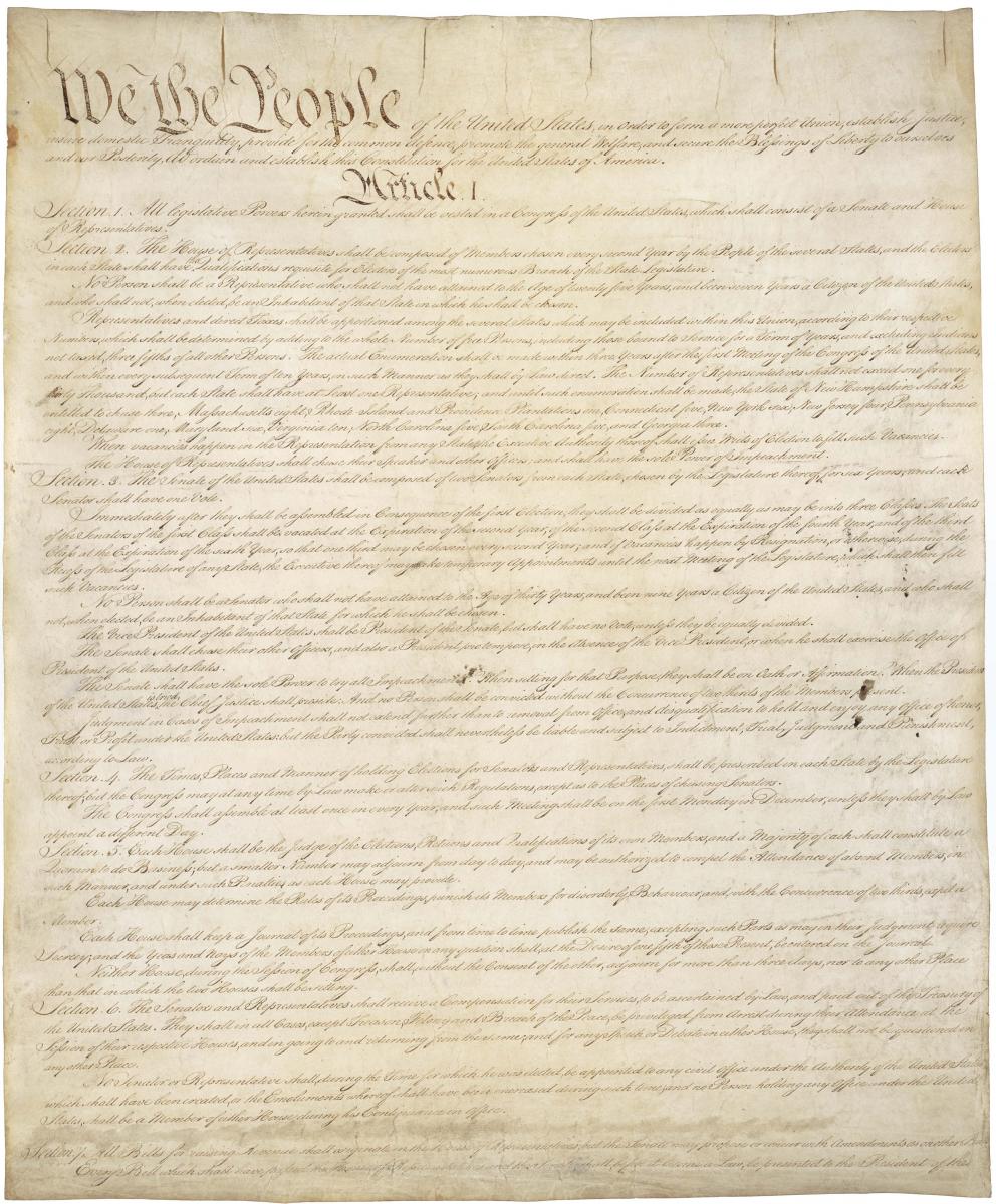The Constitution of the United States of America.