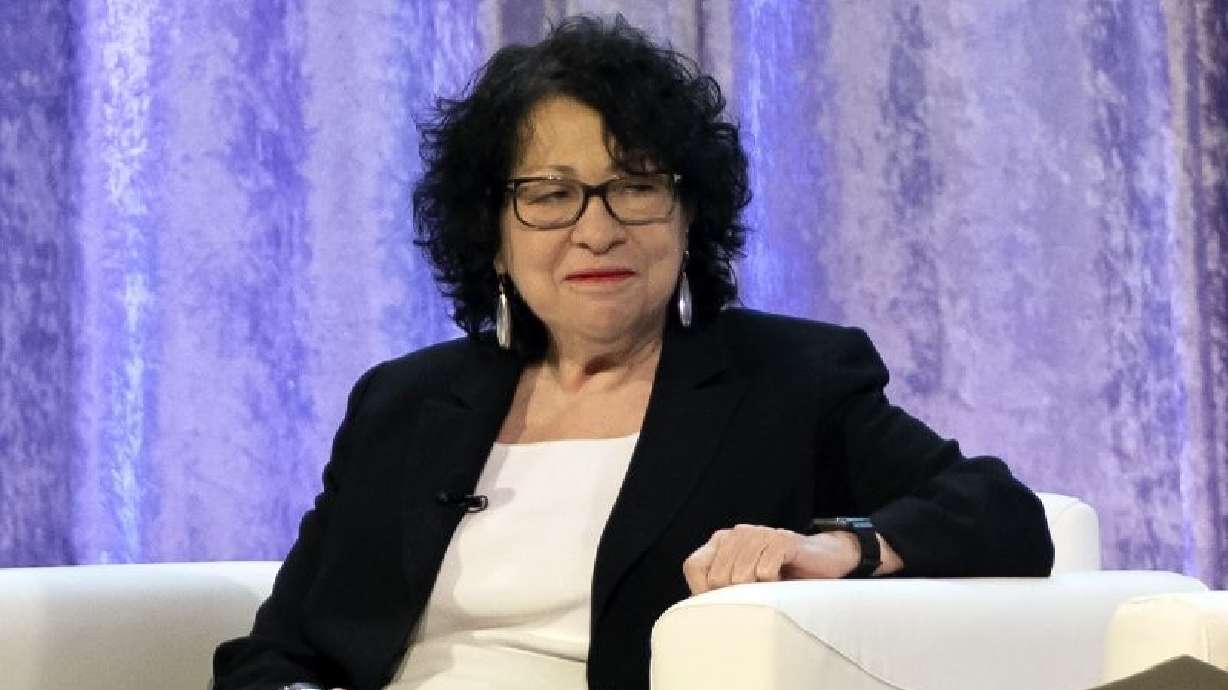 Supreme Court Justice Sonia Sotomayor attends a panel discussion, Feb. 23, in Washington. A member of Sotomayor's security detail shot an armed man during an attempted carjacking July 5.