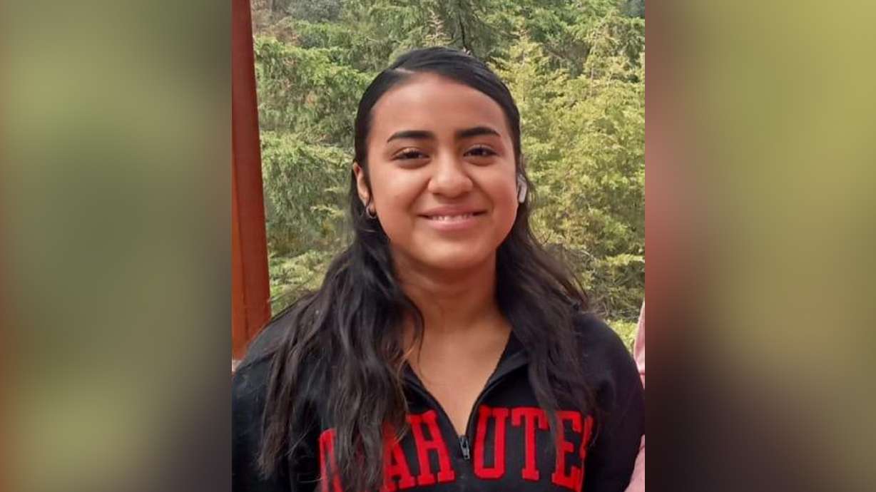 The photo shows Elizabeth Gonzalez, 14, of Ogden, who went missing in Mexico City on June 30 while visiting her grandmother.