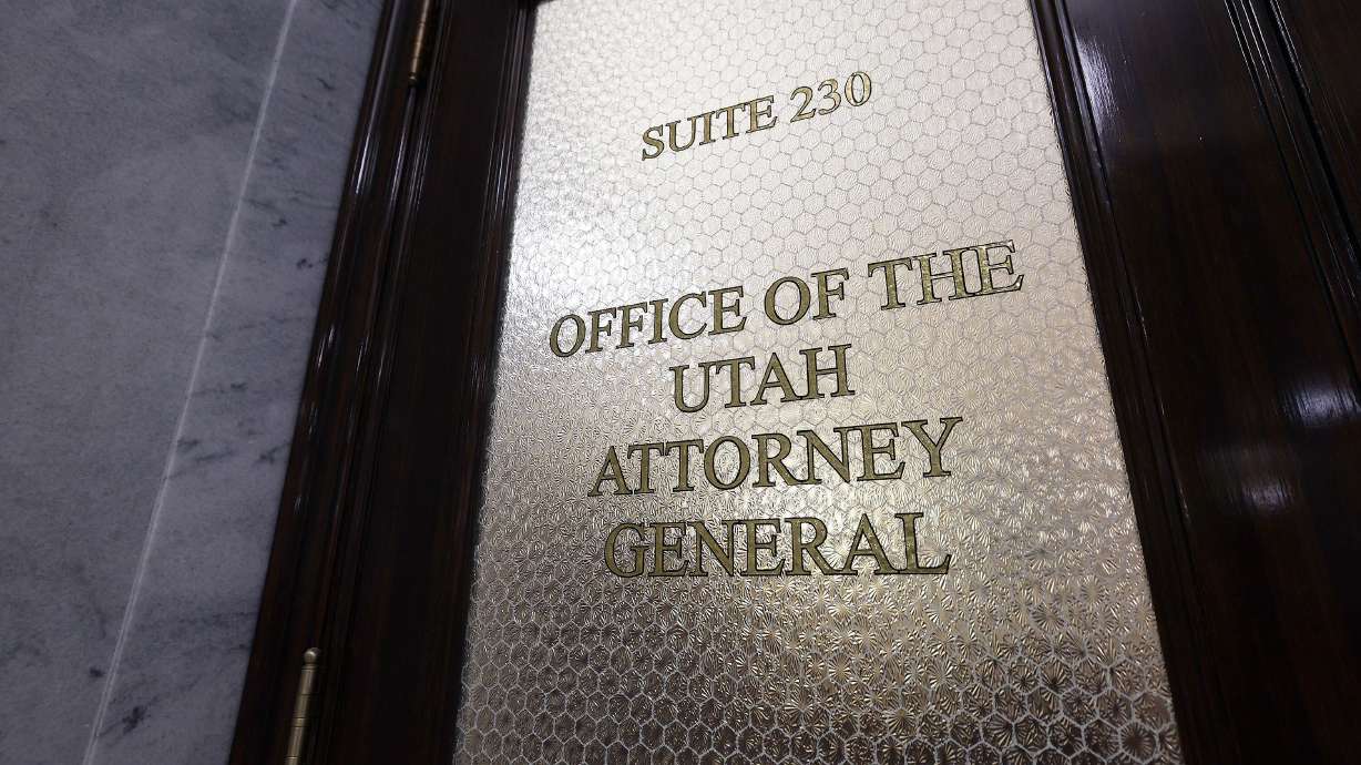 The Utah Attorney General’s Office at the Capitol in Salt Lake City on Jan. 27, 2023. Primary elections in Utah have wound down and now it's on to the general election.