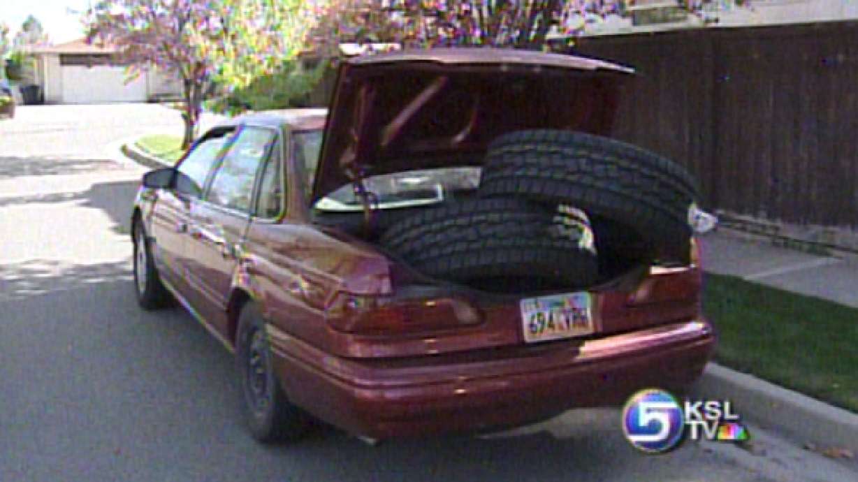 Citizen Helps Catch Suspected Tire Thieves