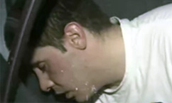 Fugitive Caught Hiding in Trash Can