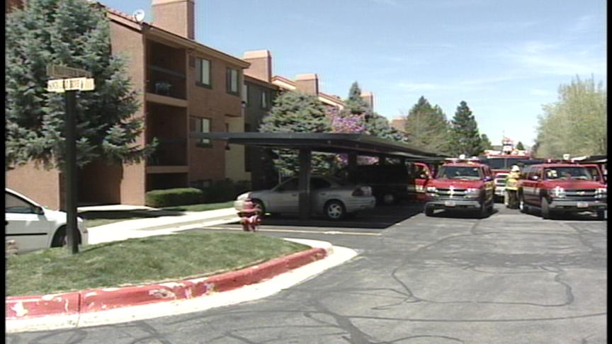 Fire Forces Residents Out of Apartment