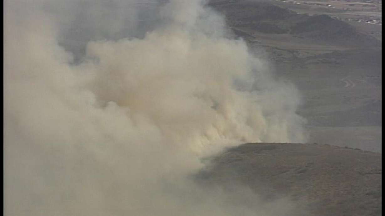 Residents Return Home Following Fire in Herriman