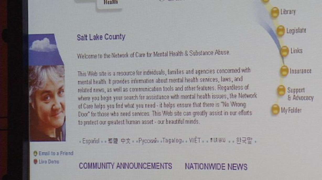 Website Offers Help for Mental Illness