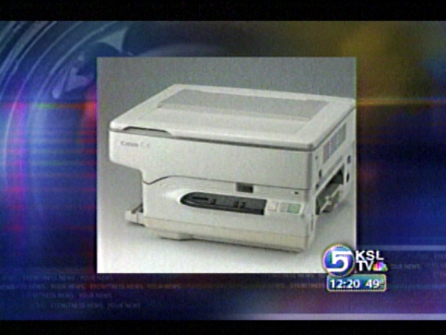 800,000 Canon Copiers Recalled