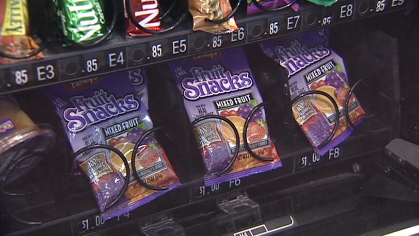 Bountiful Junior High Replaces Junk Food in Vending Machines