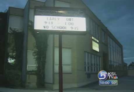 Two Students Injured When SUV Plows onto School Lawn