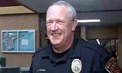 High 5 for school police officer