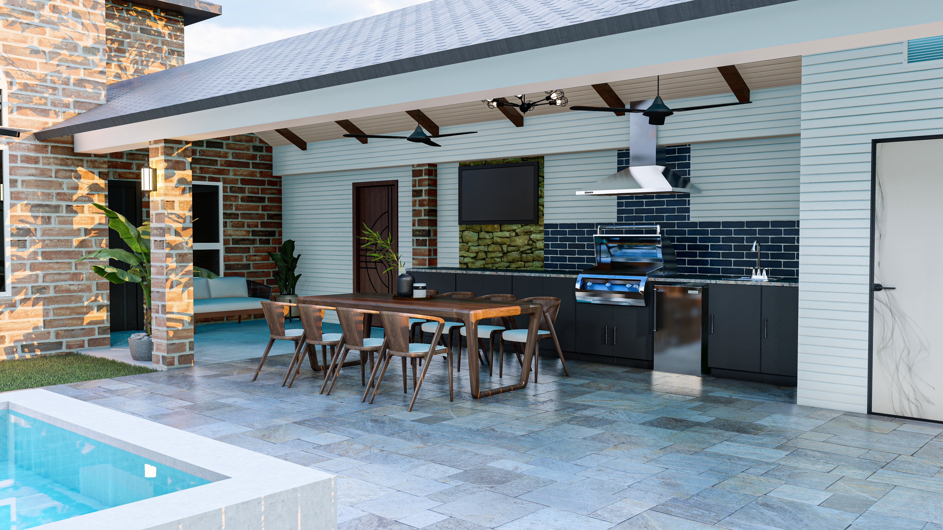 Outdoor kitchens are hot! How to choose the best countertop material 