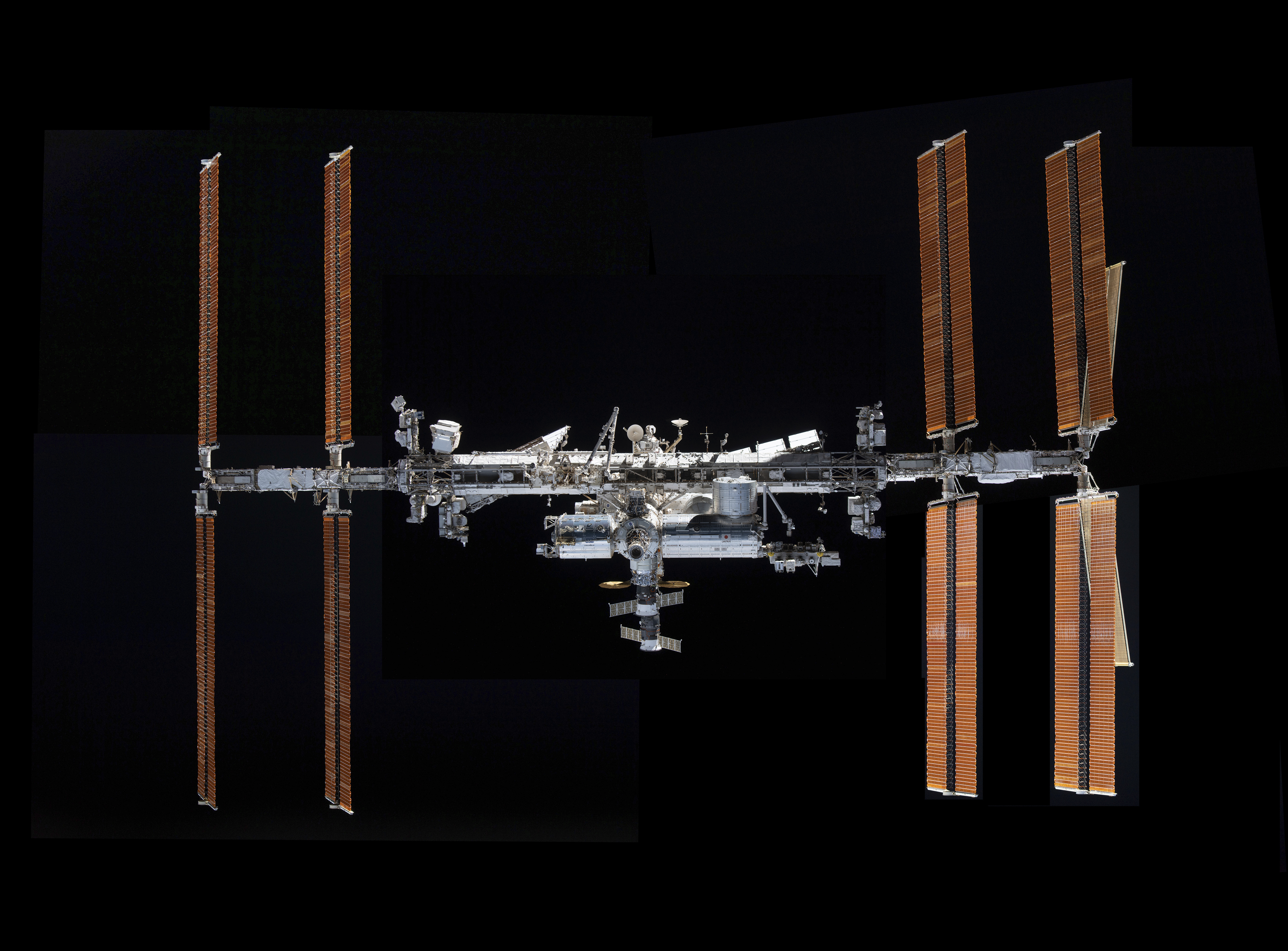This photo shows the International Space Station on Nov. 8, 2021. NASA and SpaceX discussed plans on Wednesday to shove the International Space Station out of orbit and steer it toward a watery grave in the next decade.