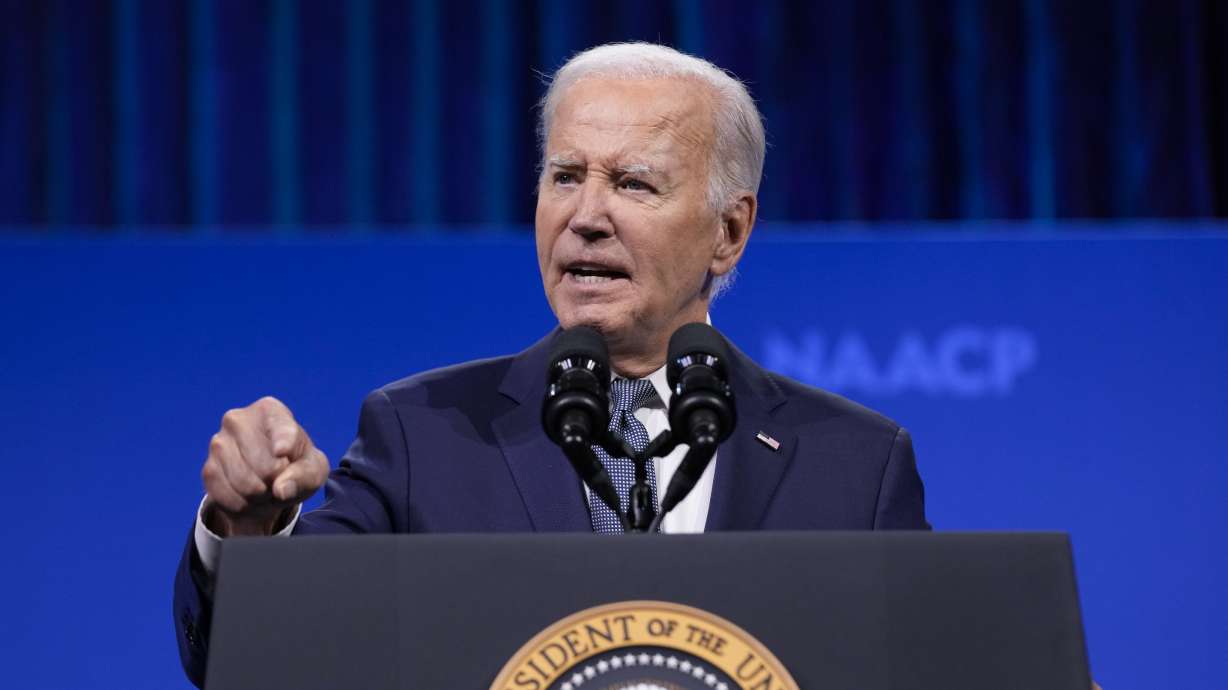 President Joe Biden's campaign is insisting anew on Friday that he's not stepping aside.
